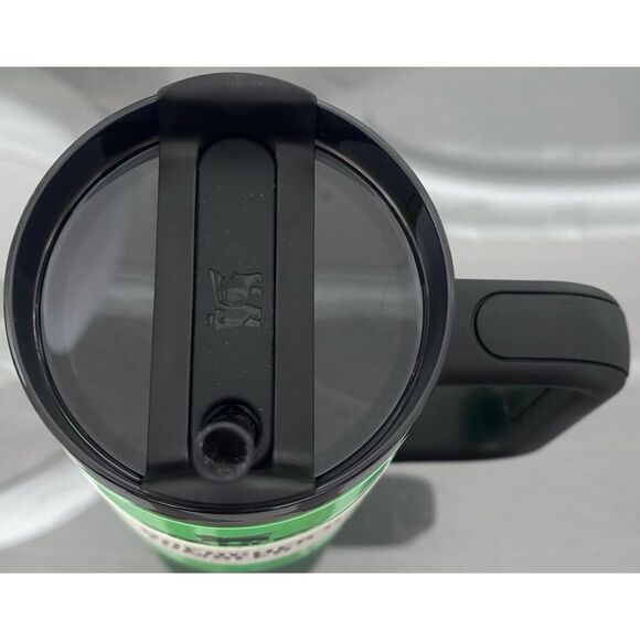 Stanley Quencher H2.0 FlowState Tumbler 30oz,‎ NEON GREEN - Picture 3 of 4